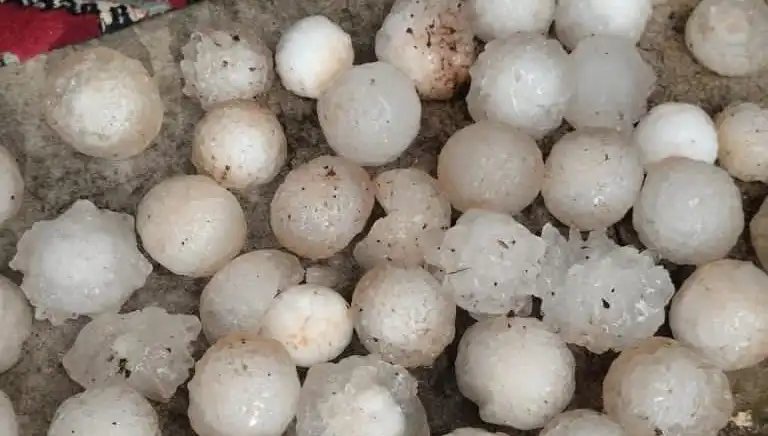 Şanlıurfa'da Kar Topu Büyüklüğünde Dolu Yağması Hayatı Olumsuz Etkiledi