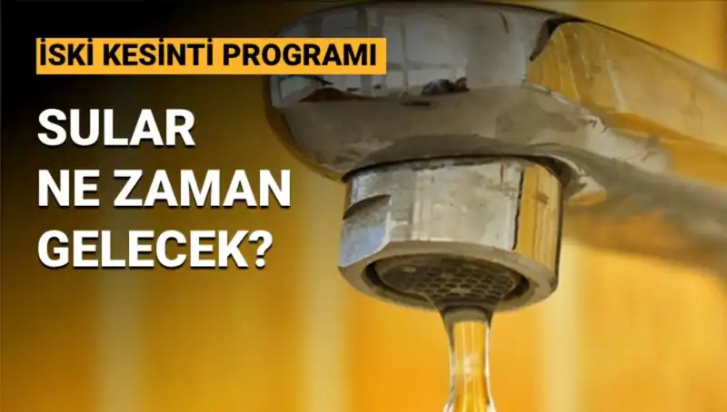 İSKİ Su Kesintisi: 14 Mayıs Üsküdar ve Ümraniye Programı Açıklandı!