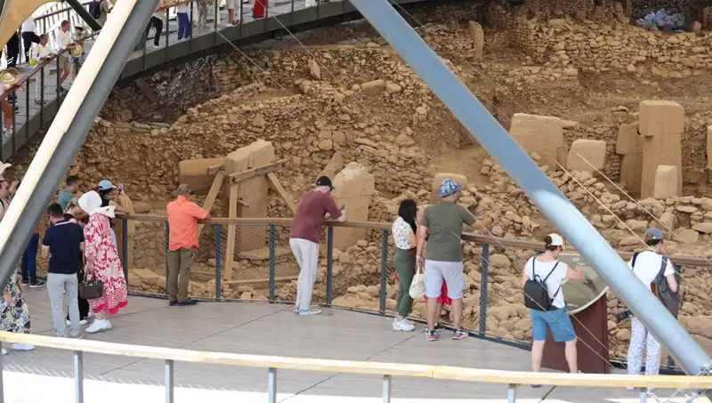 Tarihin Sıfır Noktası Göbeklitepe'de Ziyaretçi Yoğunluğu Artıyor
