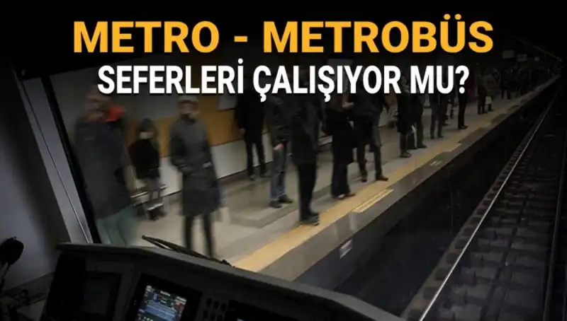 İstanbul'da Ulaşım Krizi: Metrobüs ve Metro Çalışmaları Ne Durumda?