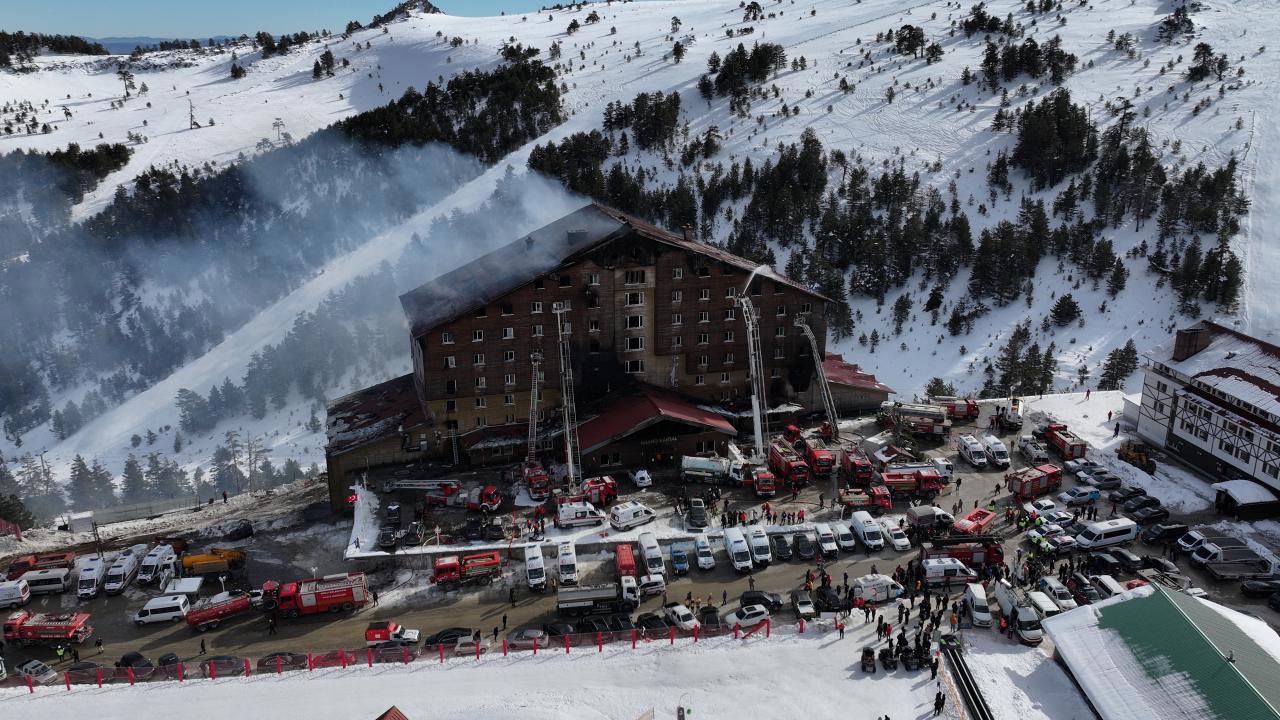 Kartalkaya'da Yangınla İlgili 6 Zanlı Tutuklandı