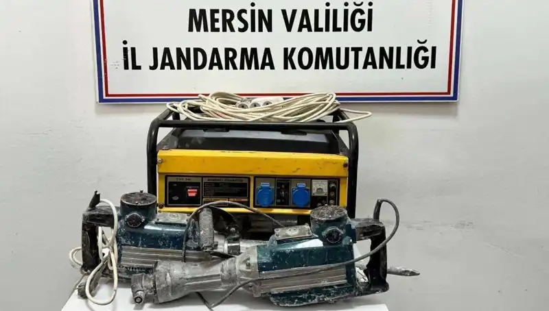 Mersin'de Şok Kaçak Kazı Operasyonu: 10 Gözaltı