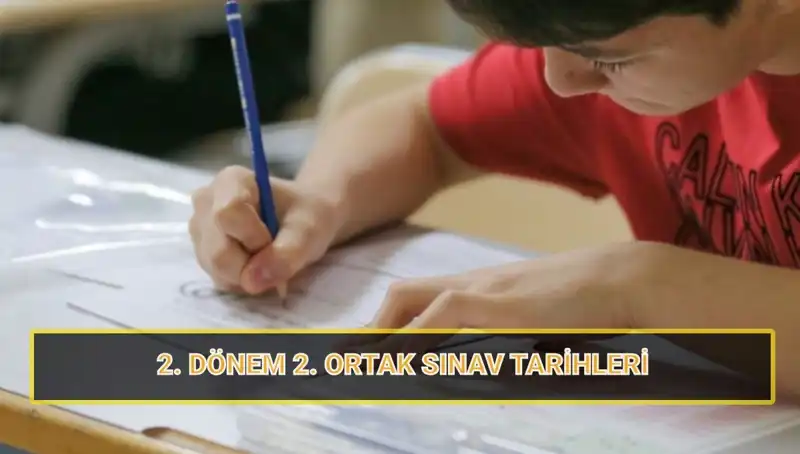 2023-2024 Eğitim Yılı İkinci Ortak Yazılı Sınav Tarihleri Açıklandı!