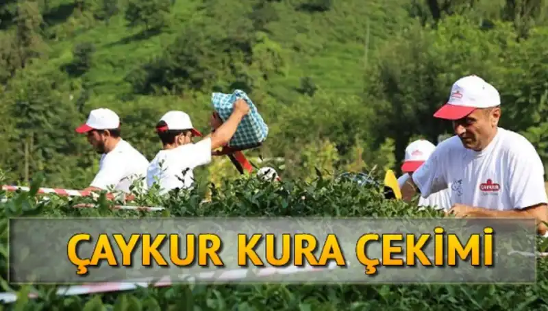 Çaykur Canlı Kura Sonuçları Açıklandı! İsim Listesine Nasıl Ulaşılır?