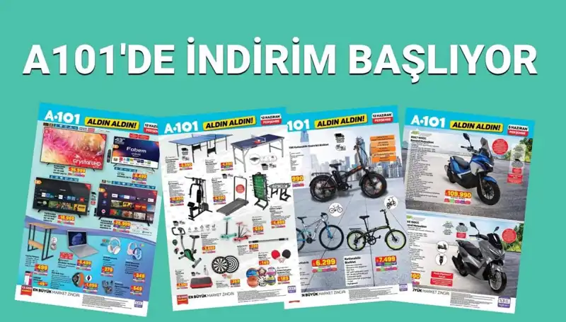 A101 12 Haziran 2025 Aktüel Kataloğu: Spor ve Teknoloji Ürünlerinde Kaçırılmayacak Fırsatlar!