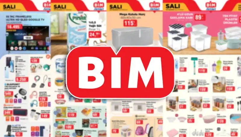 BİM'de 3 Haziran'la Birlikte Gelen Yeni Ürünlerin Listesi